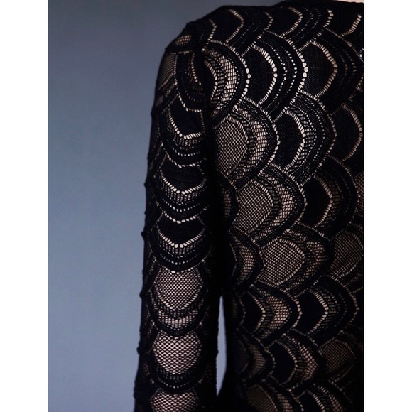 FREE PEOPLE Party Dress Intricate Draped Mini Gown - Picture 6 of 12